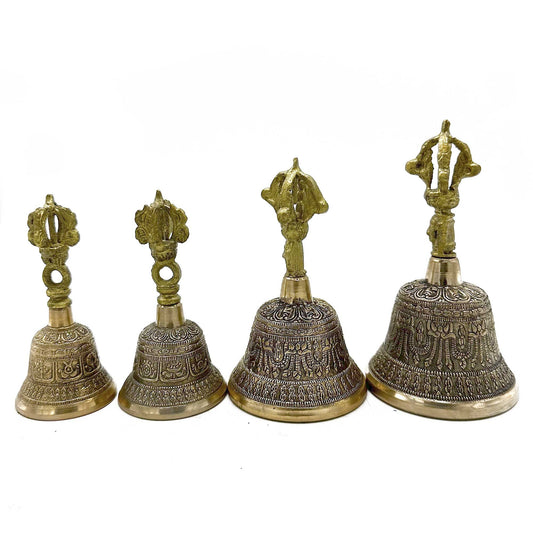 Közepes tibeti Tingsha csengő – 6 × 11,5 cm