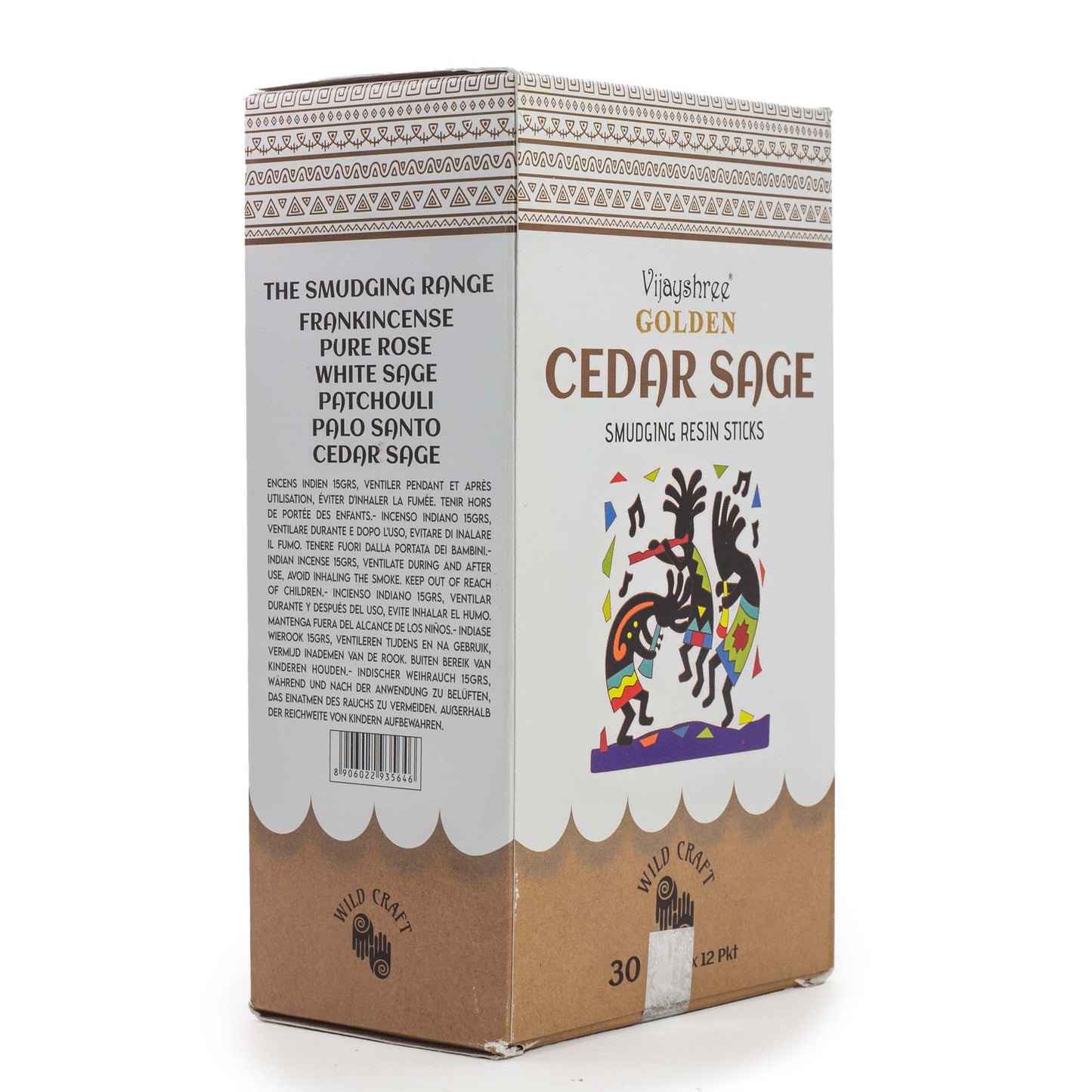 30 g Golden cédrus-zsálya gyanta füstölő (6 db)