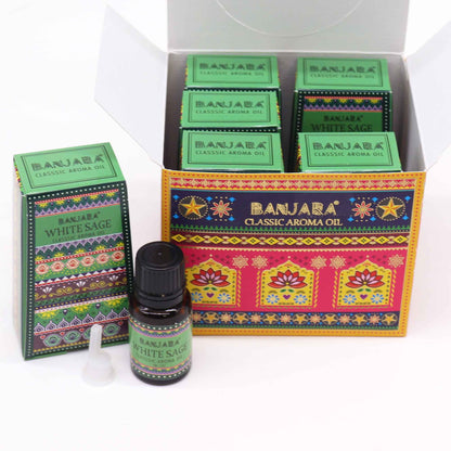 Banjara Illatolaj 10 ml – fehér zsálya