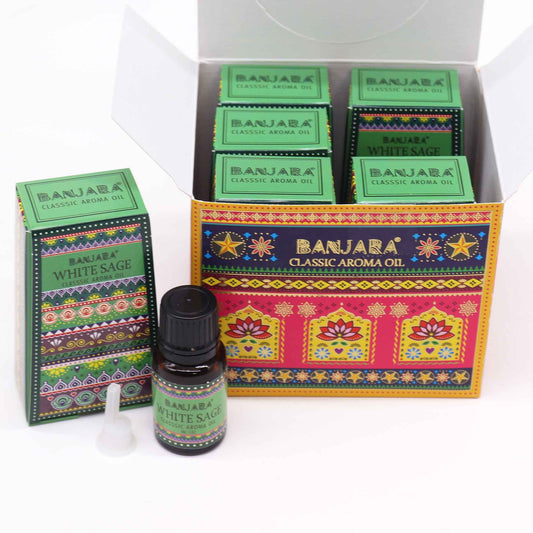 Banjara Illatolaj 10 ml – fehér zsálya