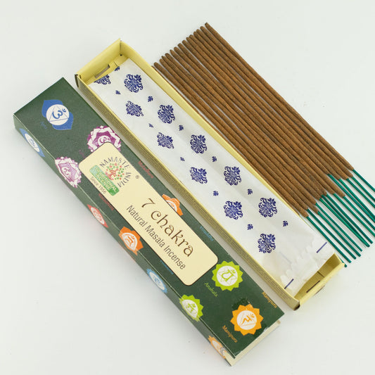 Namaste Mandala Masala füstölő - 7 csakra