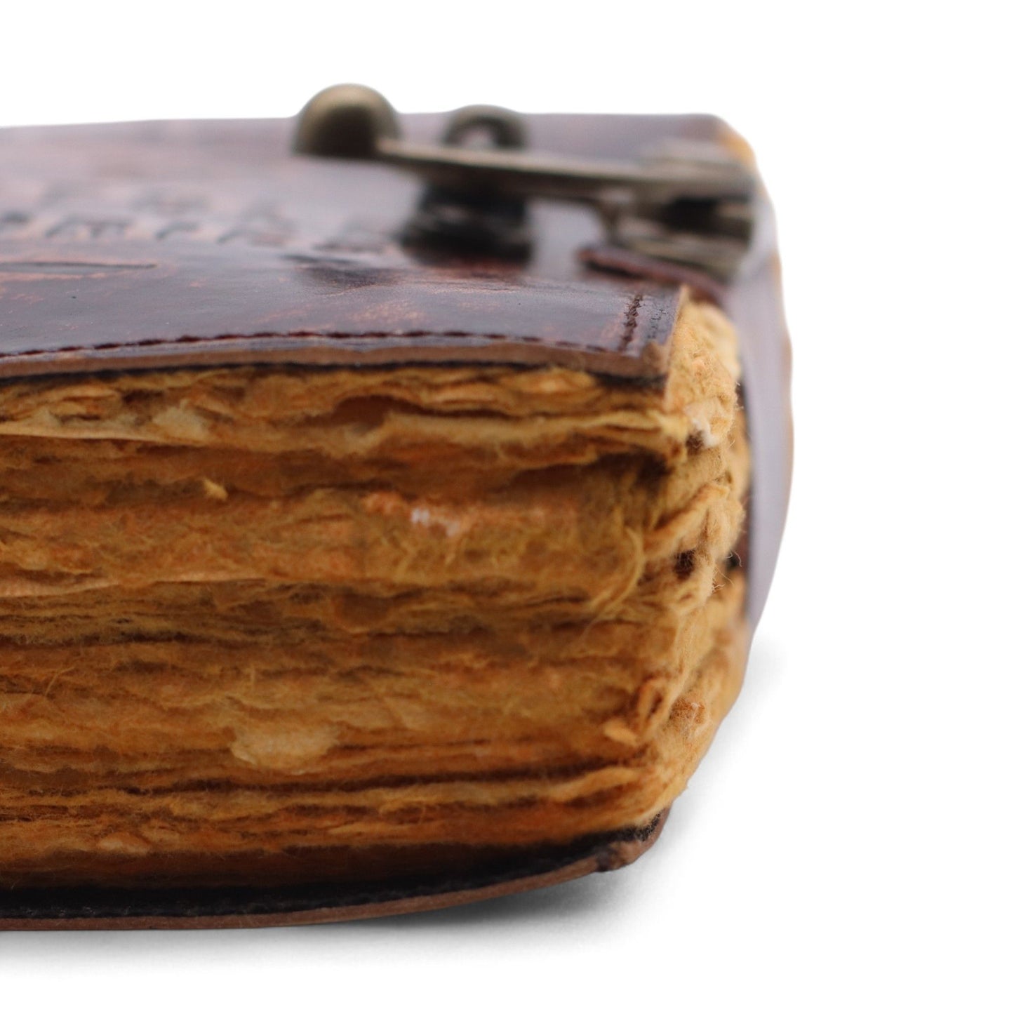 Vastag bőrkötésű napló – The Book of Untold Stories – 15 × 10 cm