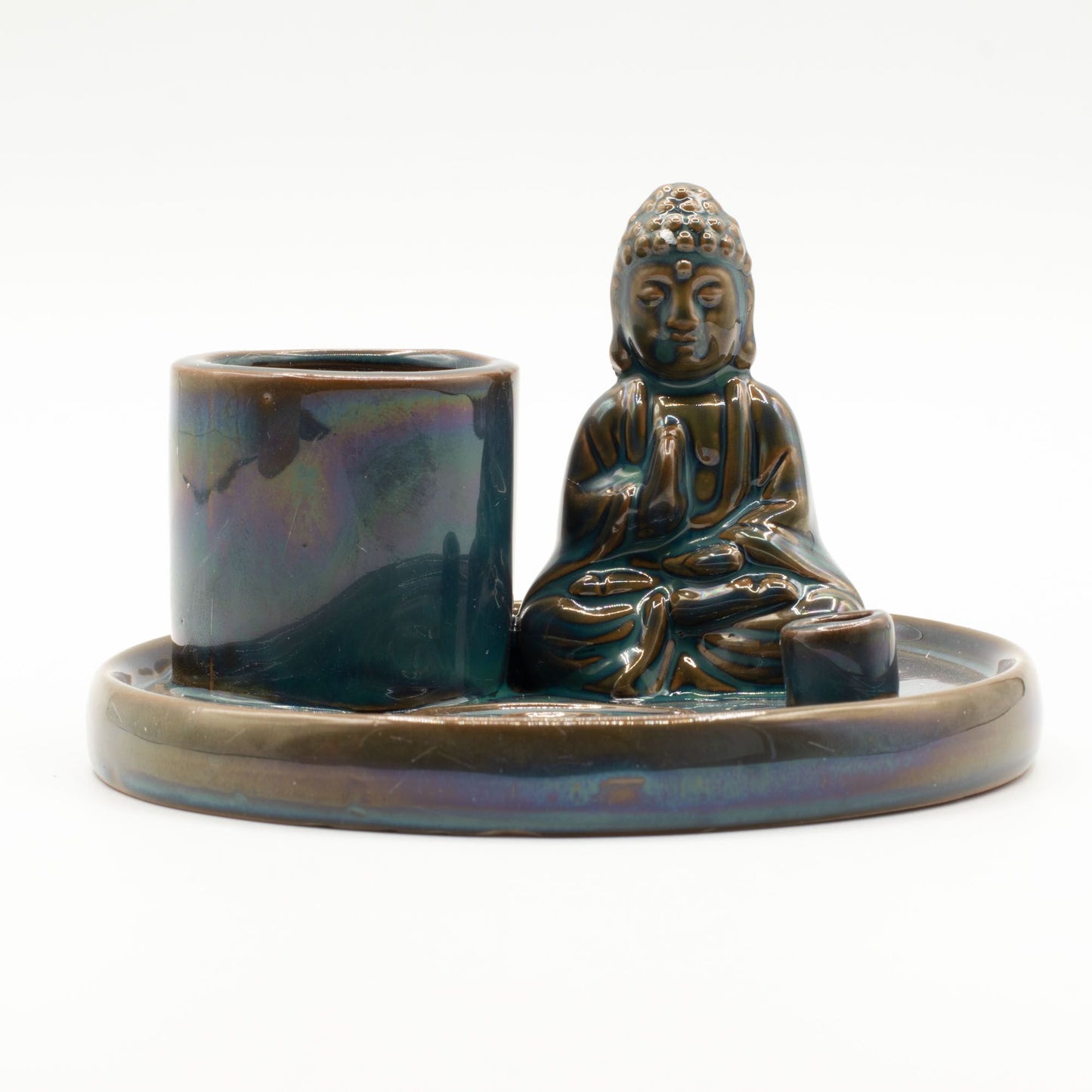 Többcélú Buddha füstölőállvány – kék