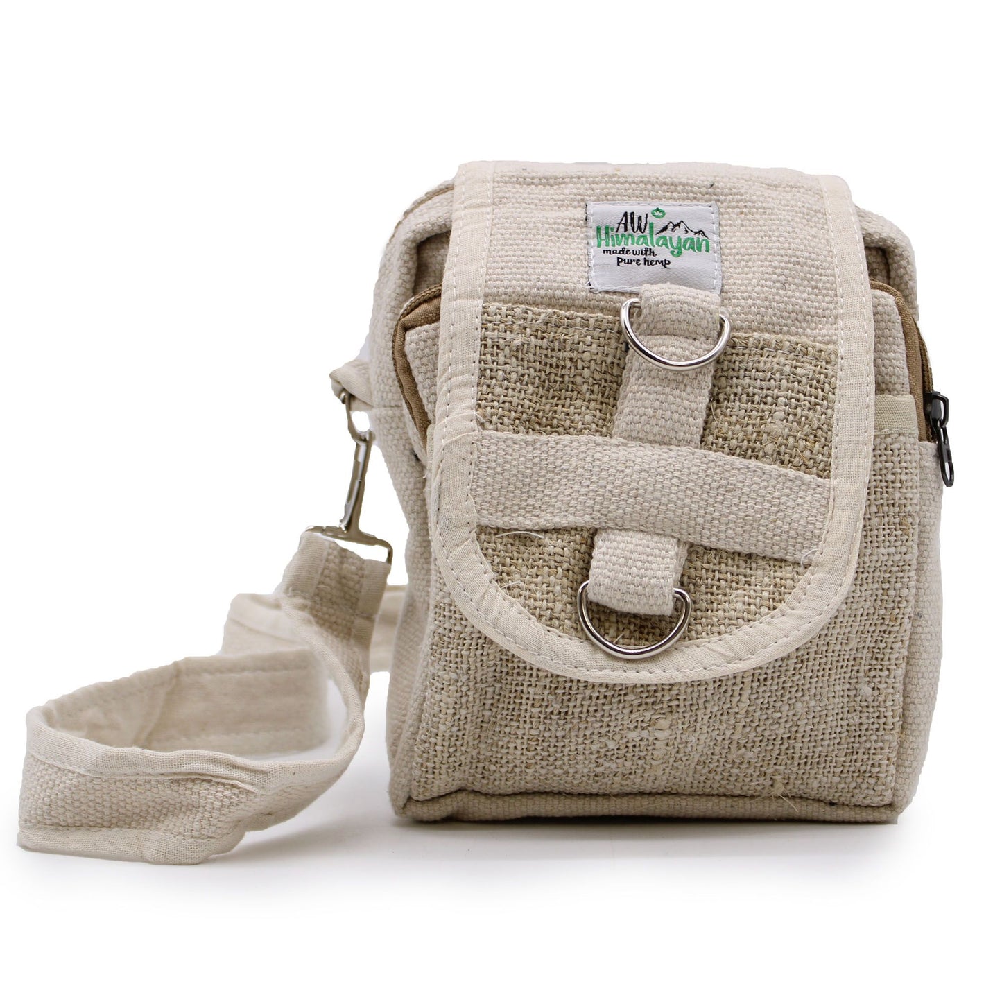 Crossbody táska – Kender/Pamut