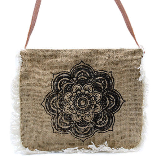 Rojtos válltáska – Nyomtatott Mandala