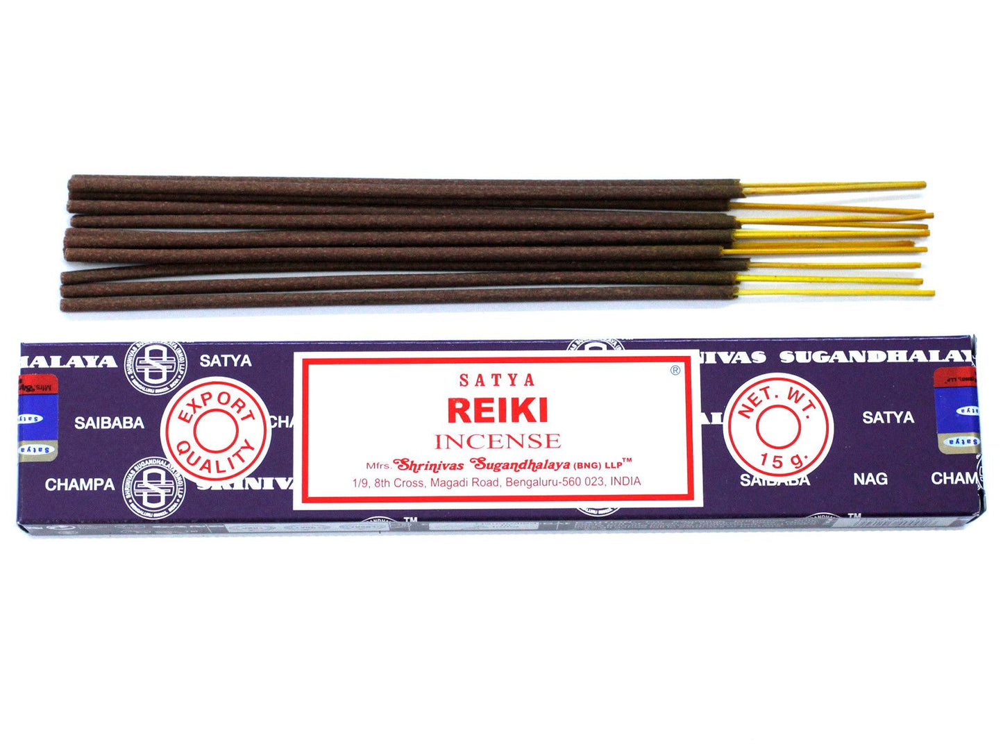 Satya füstölőpálcika 15 g – Reiki