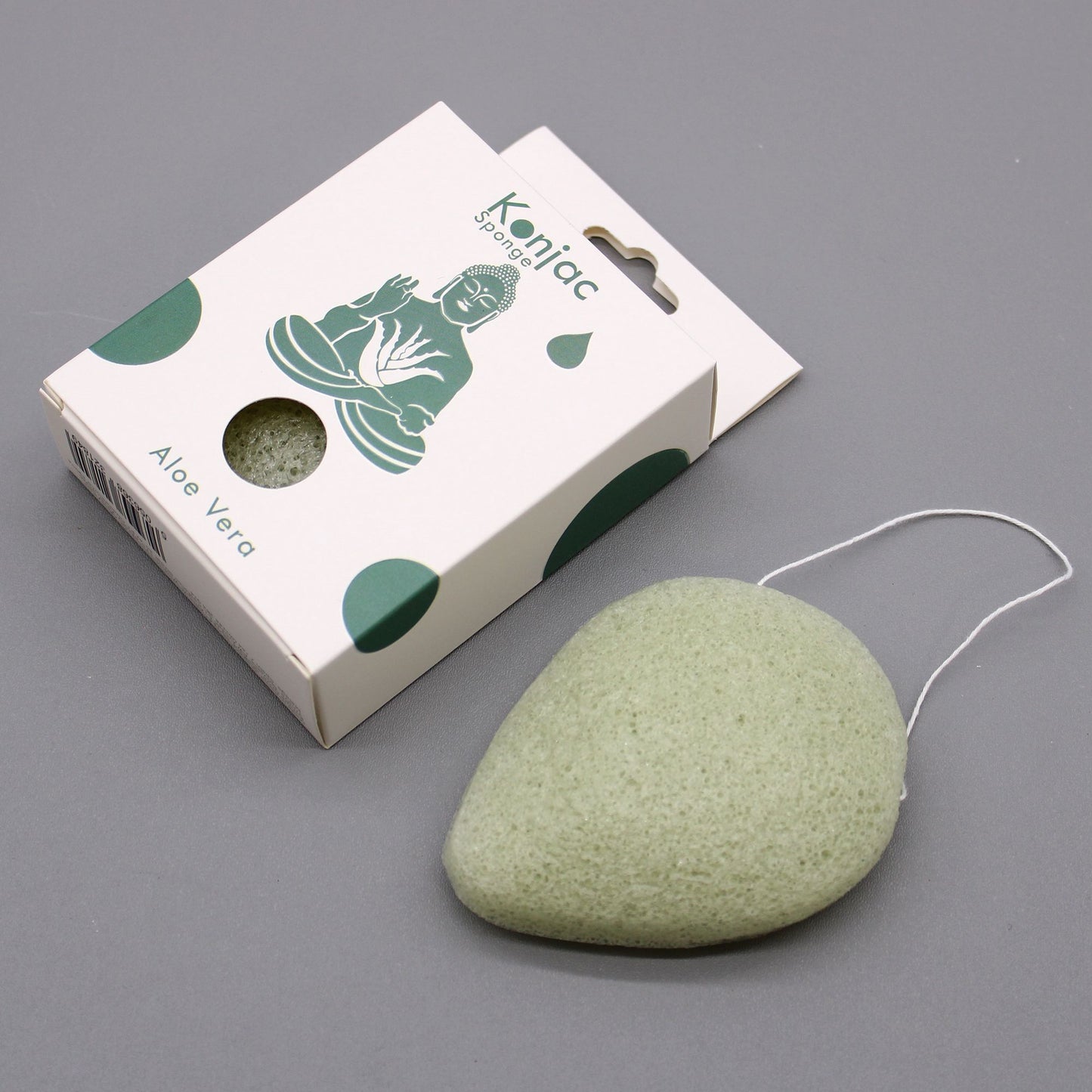 Csepp Alakú Konjac Szivacs – Aloe Vera – Ápoló