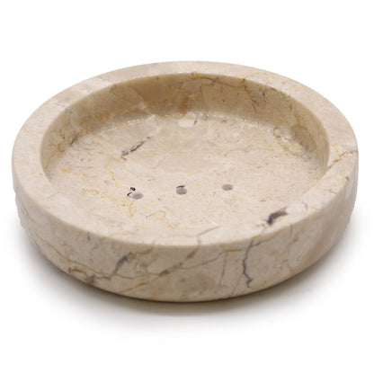 Kerek Honey Marble lapos szappantartó