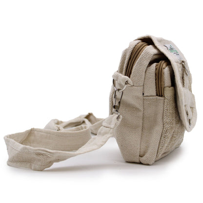 Crossbody táska – Kender/Pamut
