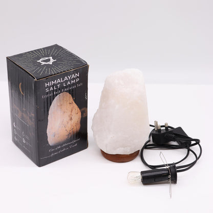 Himalájai só kristálylámpa alappal – kb. 2–3 kg