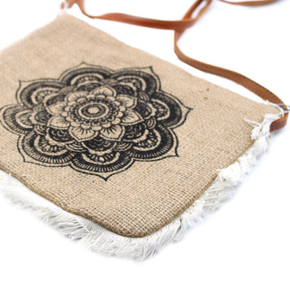 Rojtos válltáska – Nyomtatott Mandala
