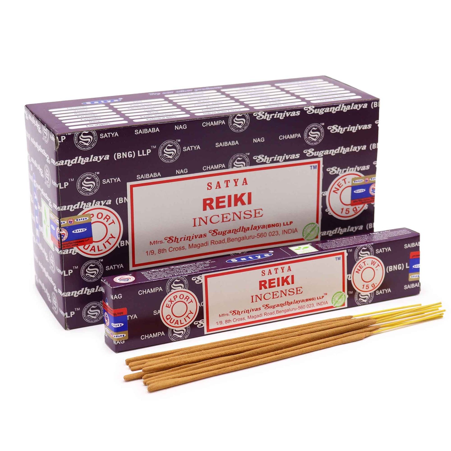 Satya füstölőpálcika 15 g – Reiki
