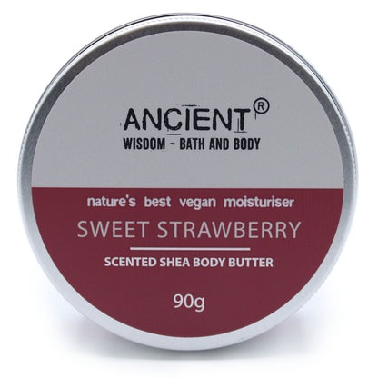 Illatos Shea testvaj 90 g – eper