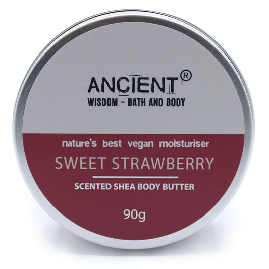 Illatos Shea testvaj 90 g – eper