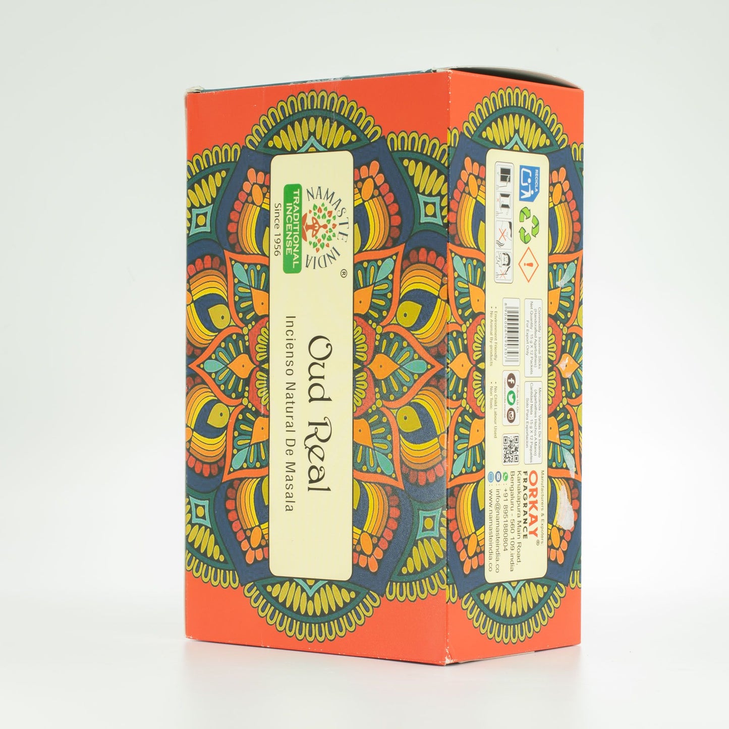 Namaste Mandala Masala füstölő – Oud Royal