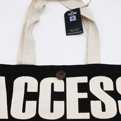 Ikonikus táska – ACCESS ALL AREAS – 10 oz (36 × 43 × 10 cm)