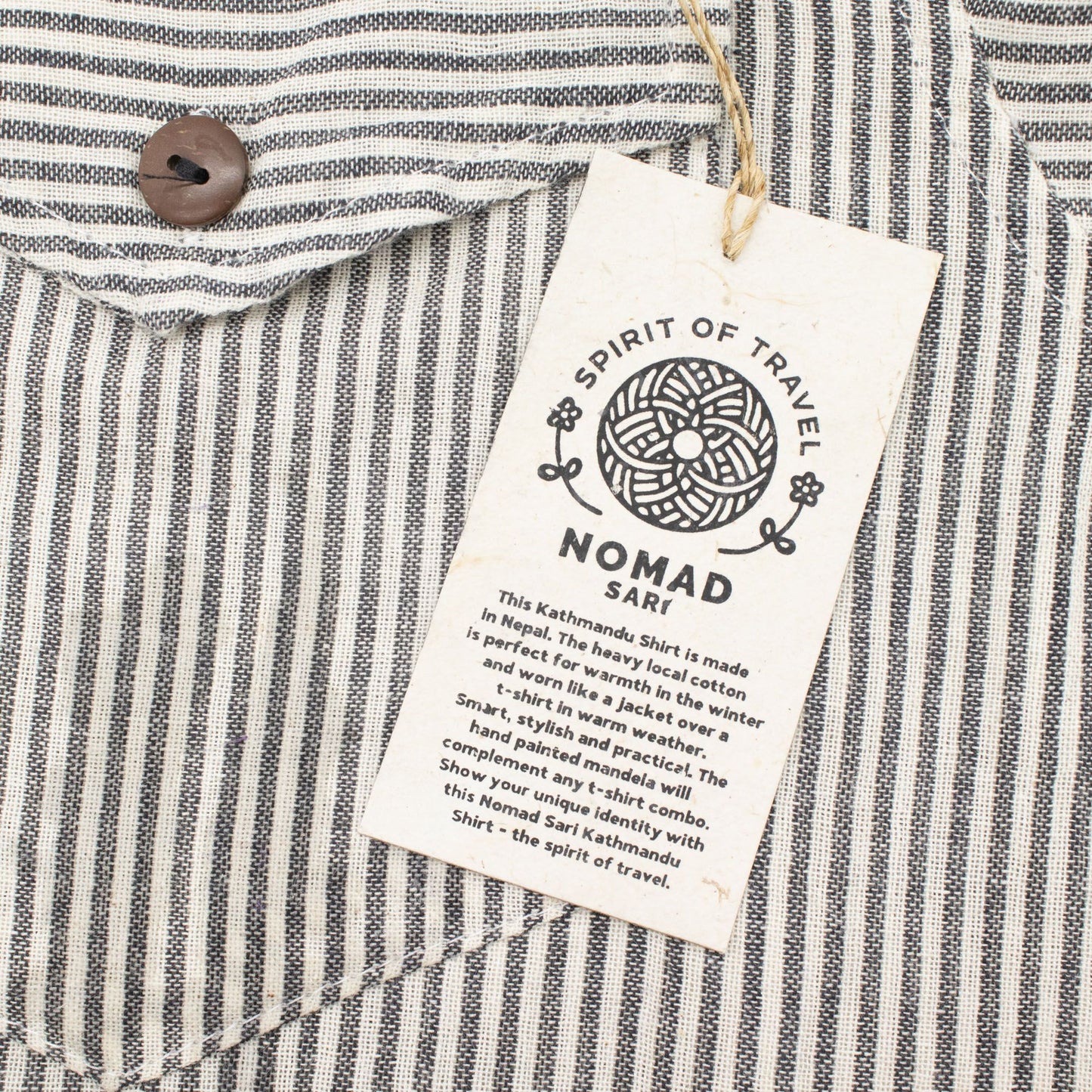Nomad Sari Kathmandu Ing / M – Kőszürke