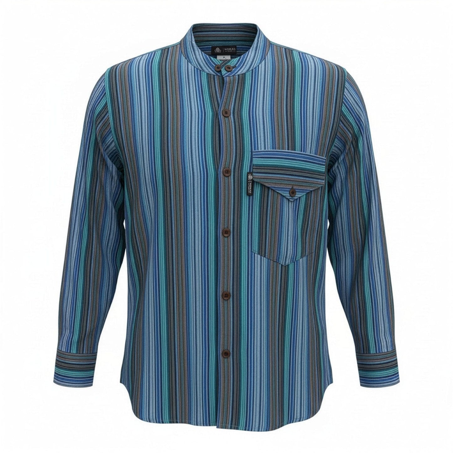 Nomad Sari Kathmandu Ing / XL – Türkiz csíkos