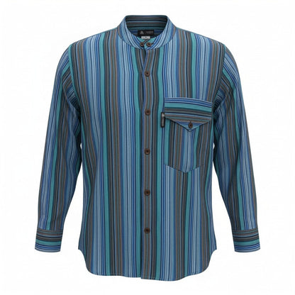 Nomad Sari Kathmandu Ing / XL – Türkiz csíkos
