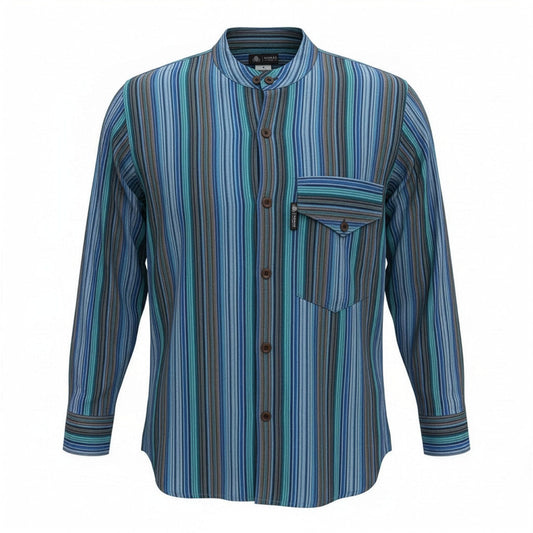 Nomad Sari Kathmandu Ing / XL – Türkiz csíkos