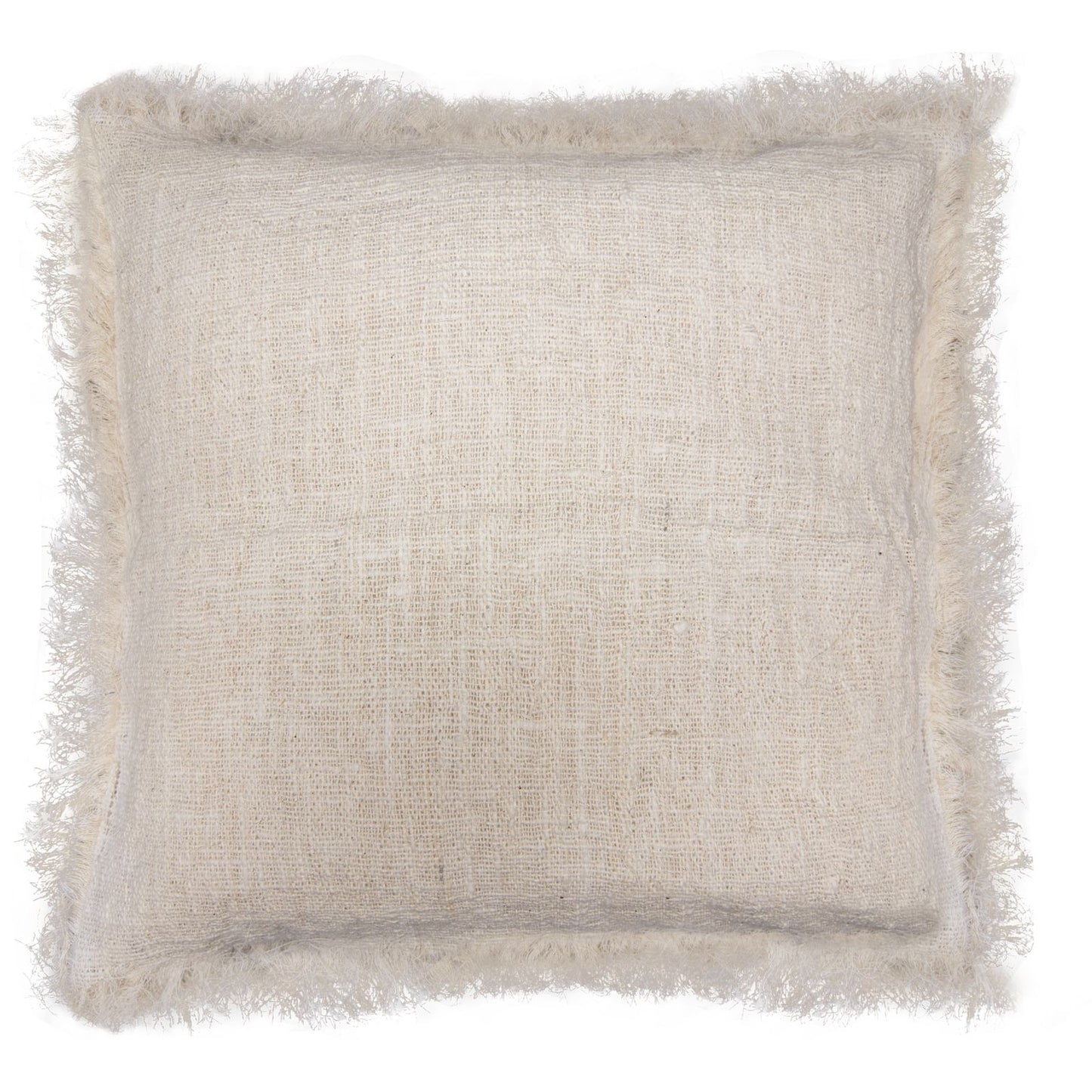 Rojtos lenvászon párnahuzat – 45 × 45 cm