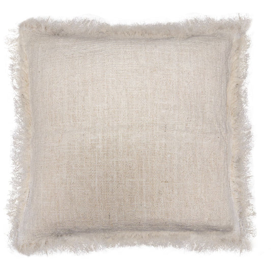 Rojtos lenvászon párnahuzat – 45 × 45 cm