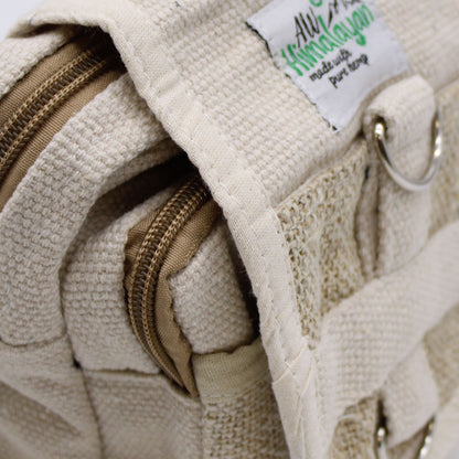 Crossbody táska – Kender/Pamut