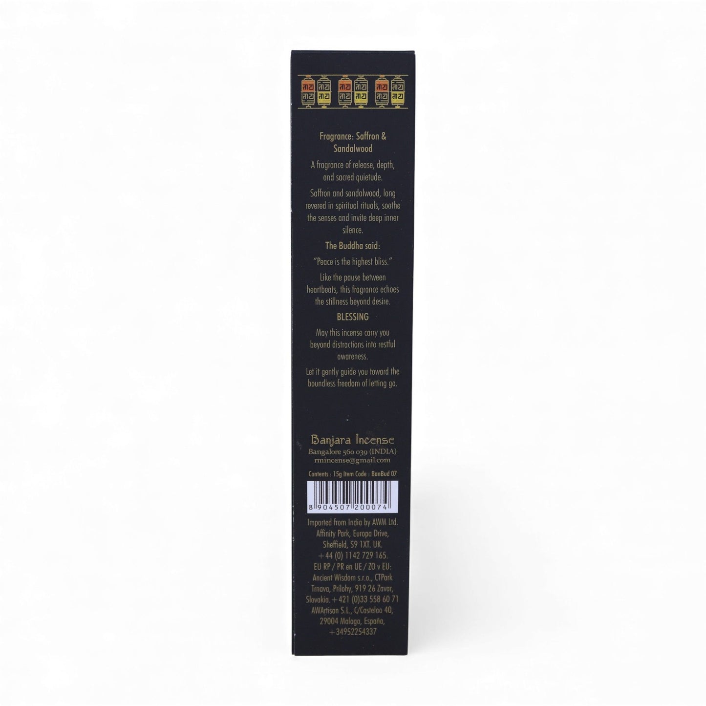 Banjara Buddha füstölő – Nirvana
