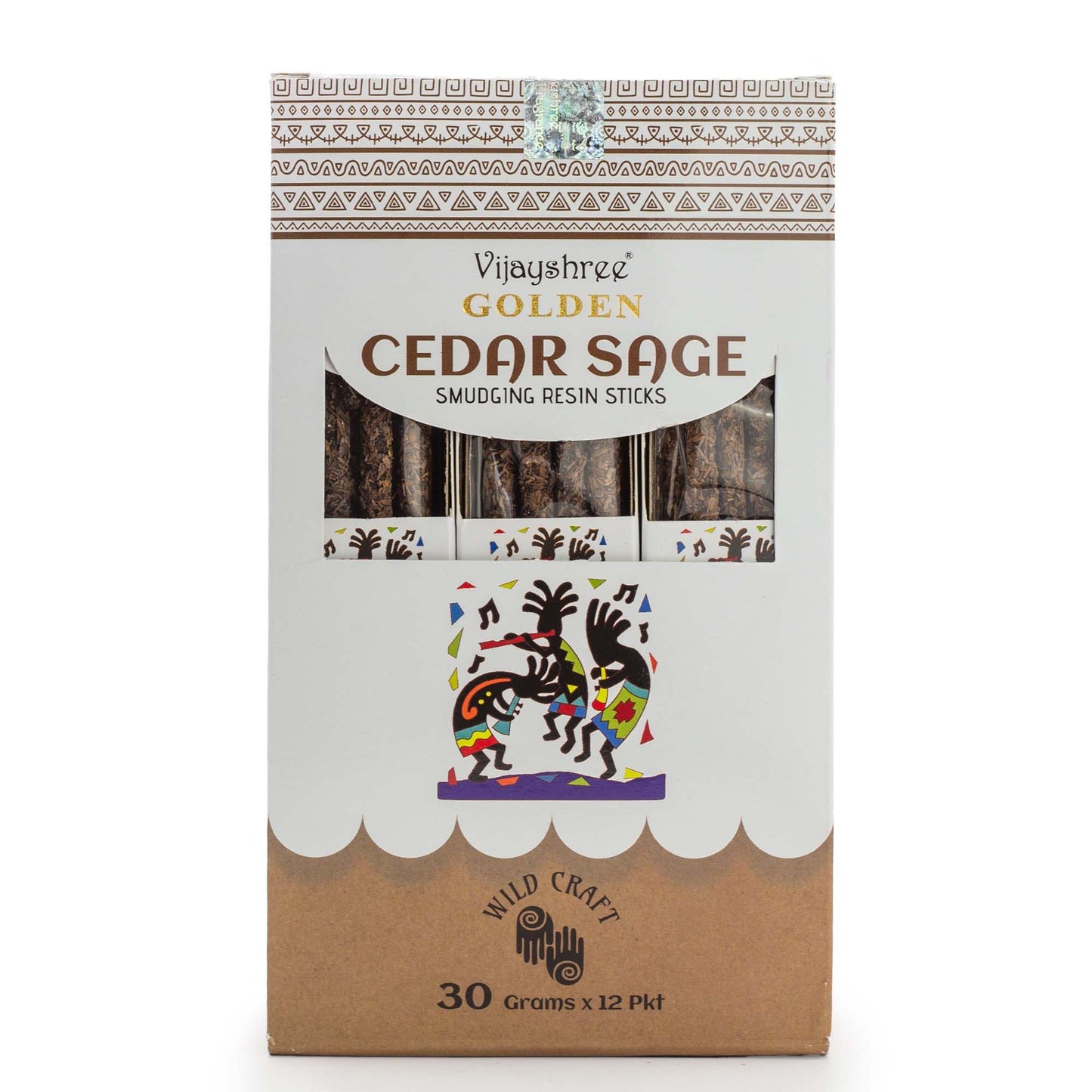30 g Golden cédrus-zsálya gyanta füstölő (6 db)
