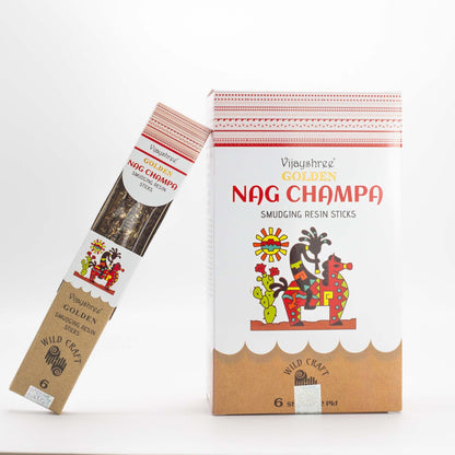 30 g Golden Nag Champa gyanta füstölő