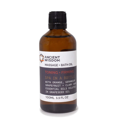 Tonizáló és Feszesítő Masszázsolaj Keverék - 100ml