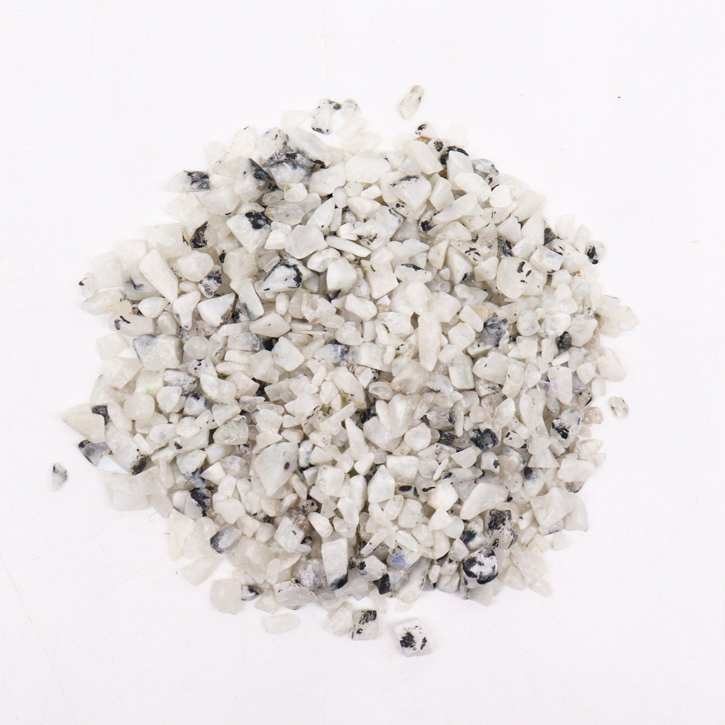 Szivárvány holdkő ásvány chips ömlesztve – 1 kg