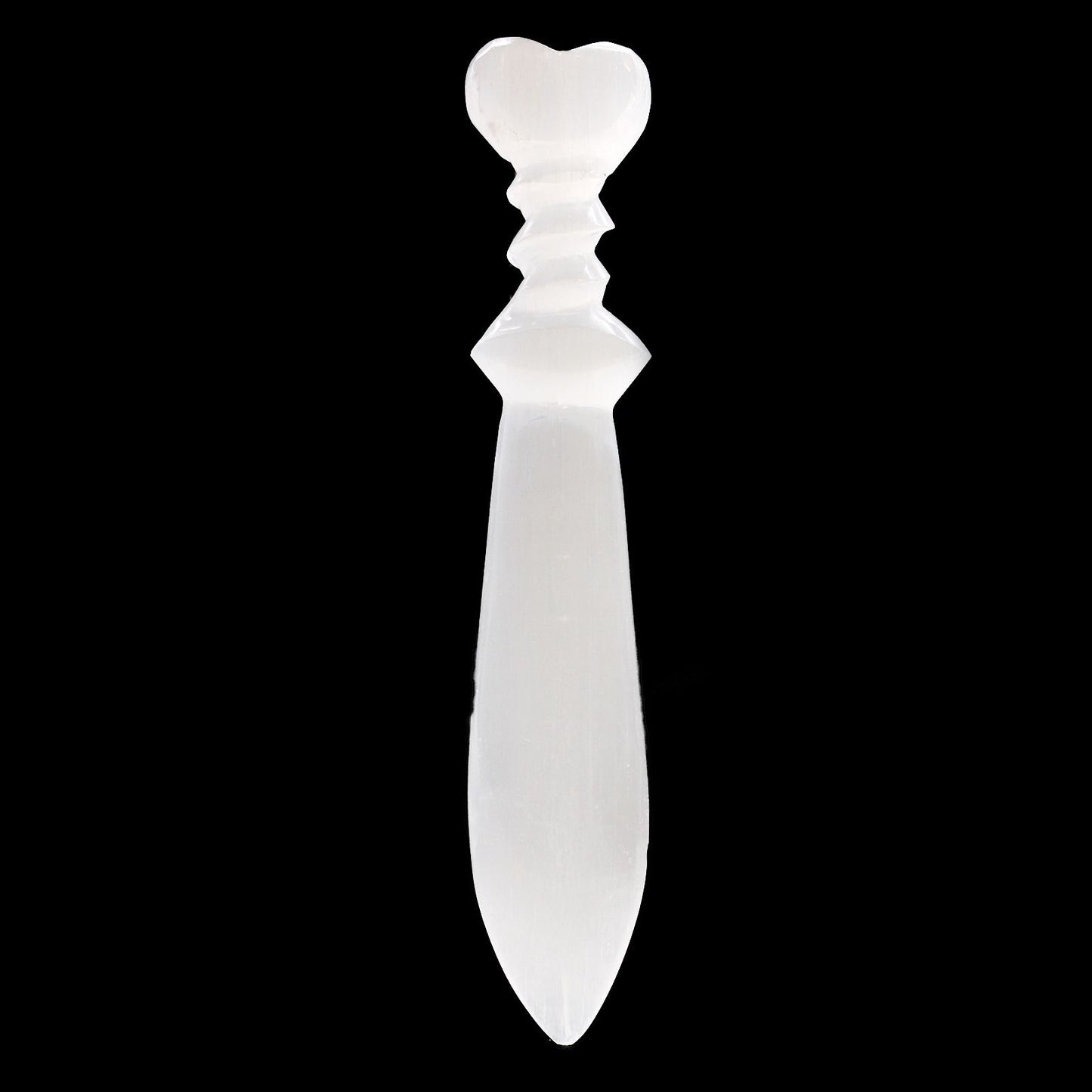 Nagy Szelenit nagyméretű rituális kés – spirális (25 cm)