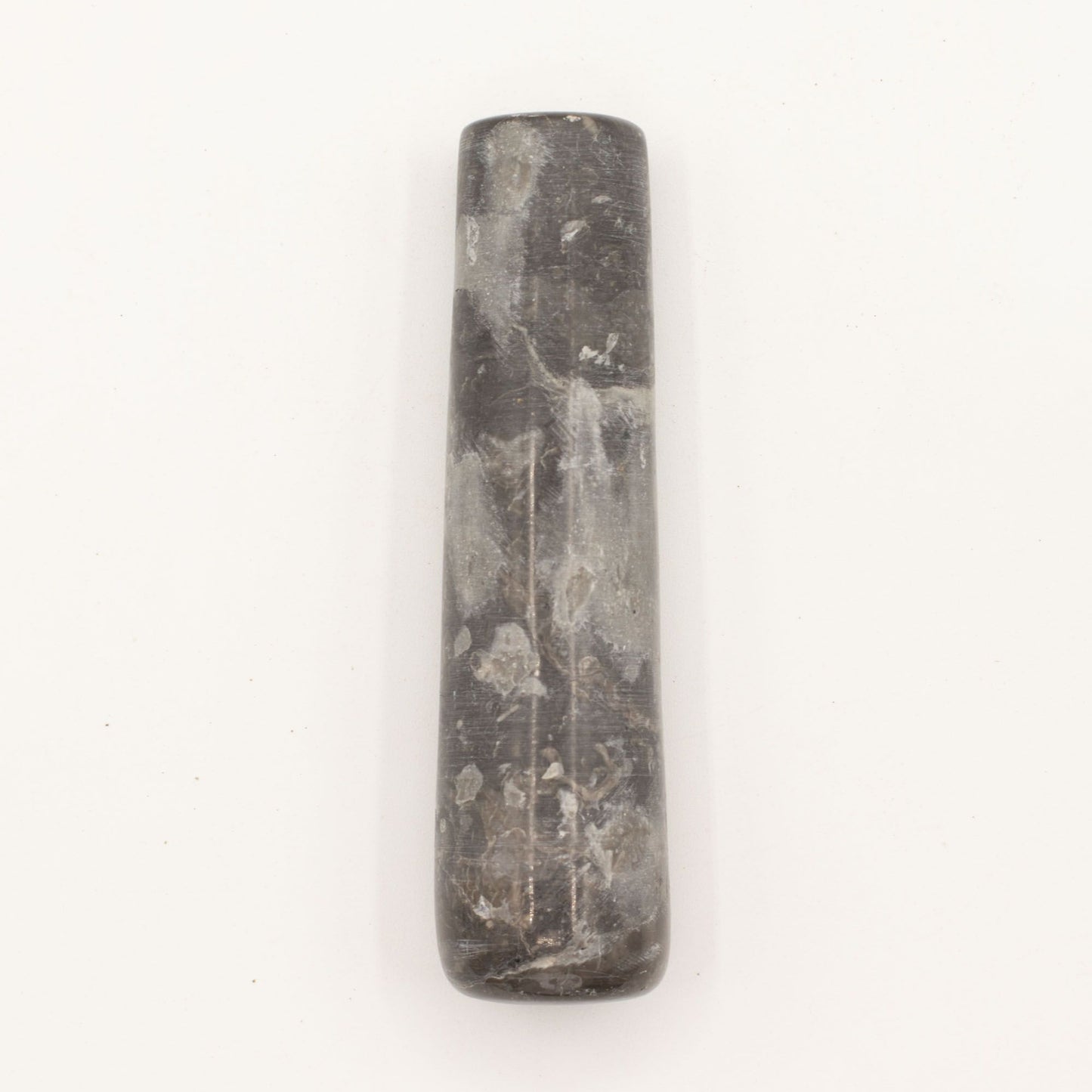 Természetes folyókő mozsár mozsártörővel – kicsi (kb. 9 × 7 cm)
