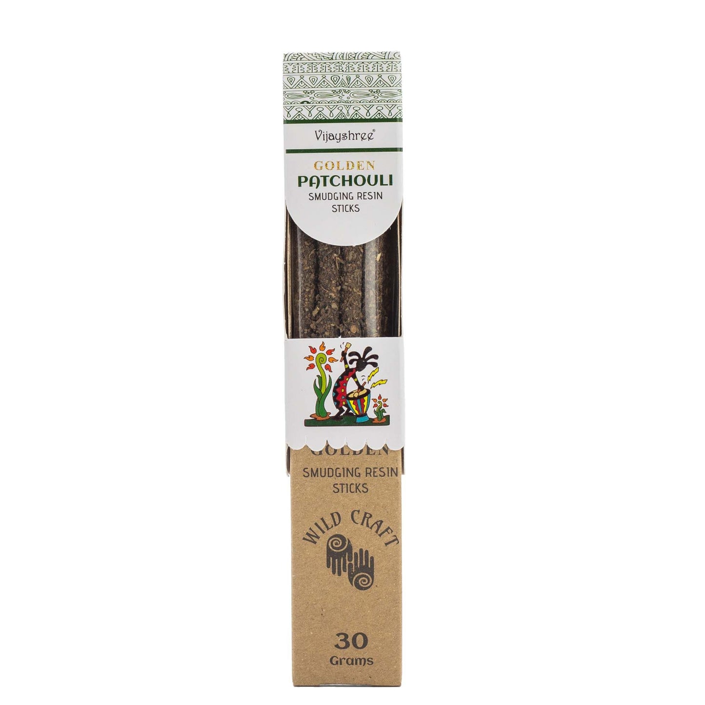 30 g Golden pacsuli gyanta füstölő (6 db)