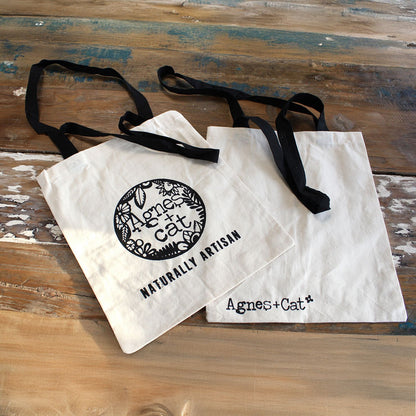 Agnes + Cat pamuttáska 6 oz – 35 × 30 cm – Agnes + Cat