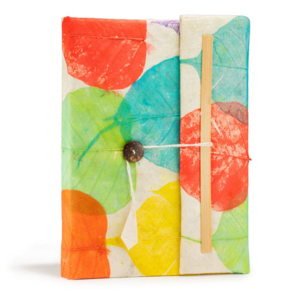 Nagy Lokta színes leveles jegyzetfüzet (21 × 15 cm) – 45 lap
