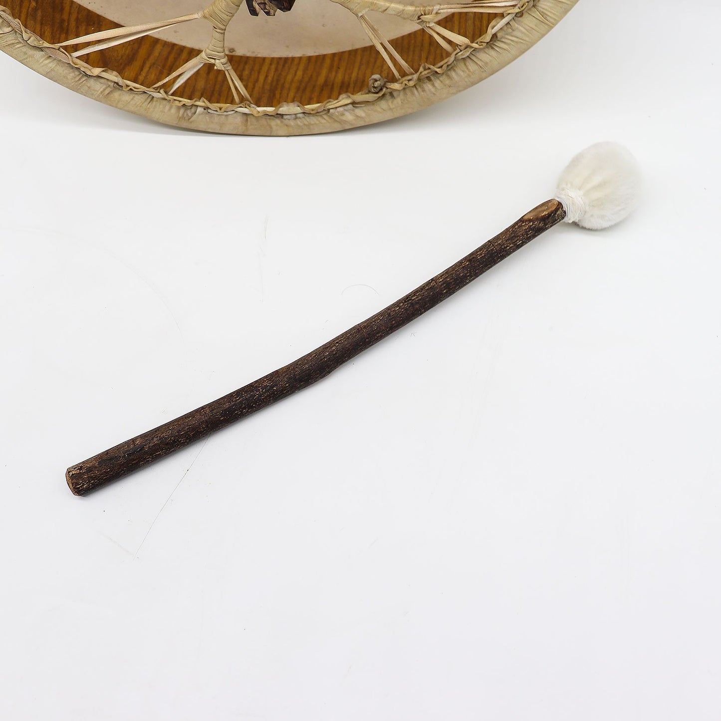 A medve szelleme – sámán dob és ütő – hangolható – 40 cm