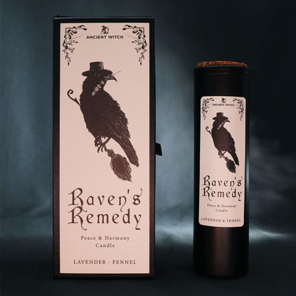 Tematikus gyertya – Ravens' remedy