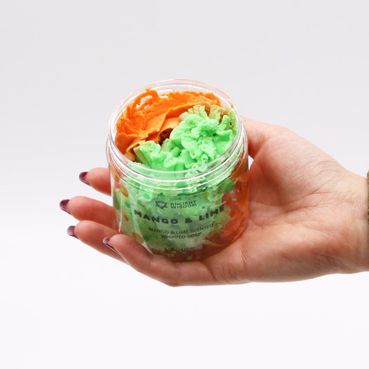 Mangó és lime habos krémszappan – 120 g