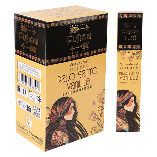 Golden Palo Santo füstölő - vanília - 15 g