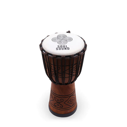 Közepes pro djembe dob – Soul sound – 40 cm (18 cm átmérő)