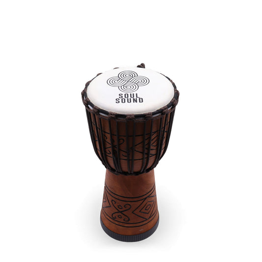 Közepes pro djembe dob – Soul sound – 40 cm (18 cm átmérő)