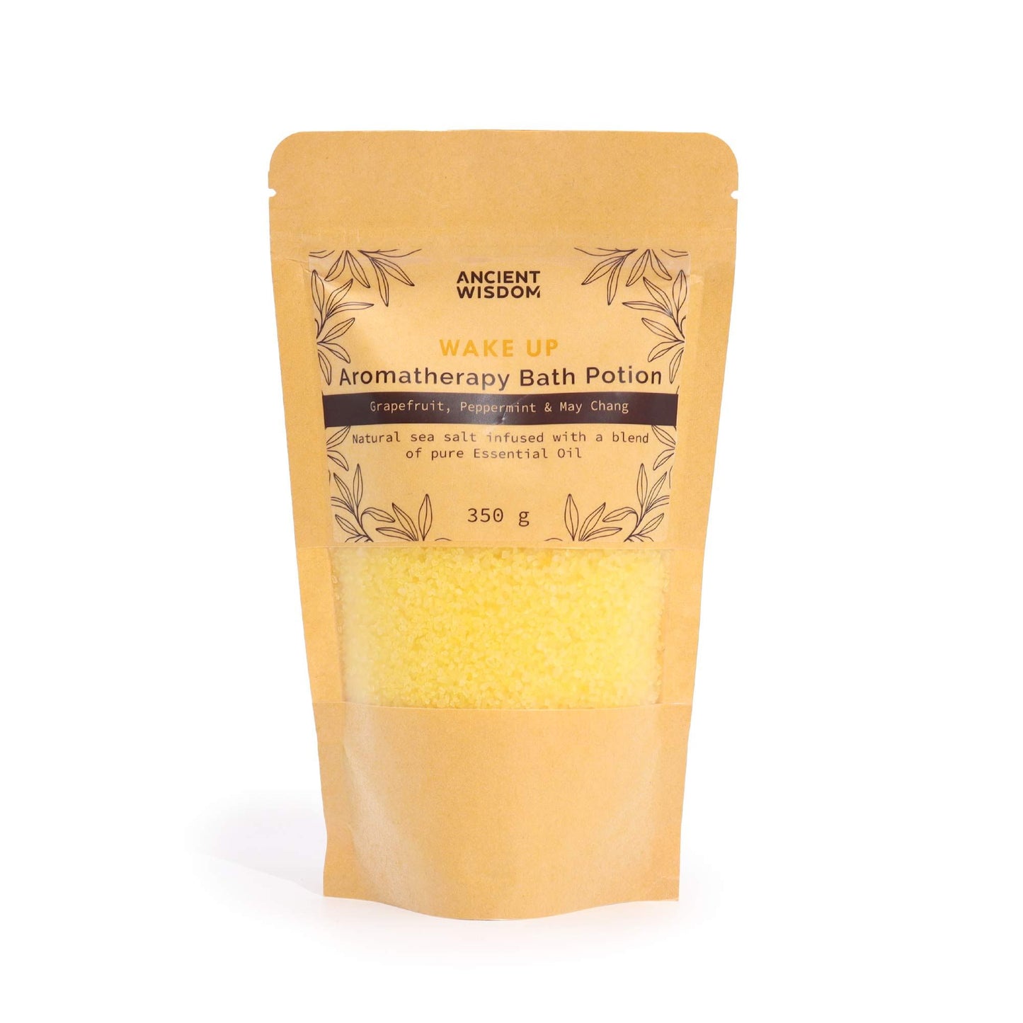 Aromaterápiás fürdőelixír nátronpapír tasakban 350 g – Ébredés