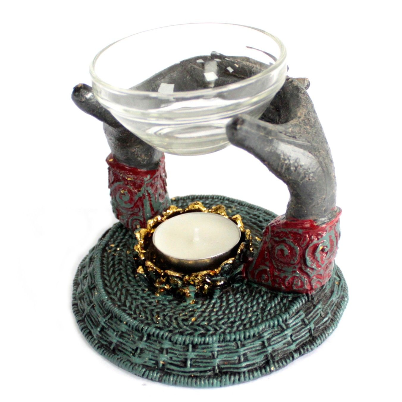 Antik Stílusú Buddha – "Kínáló Kezek" aromalámpa