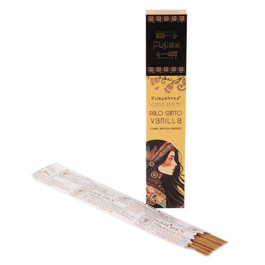 Golden Palo Santo füstölő - vanília - 15 g