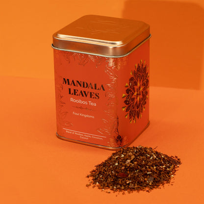 Four Kingdoms dobozos tea – rooibos, alma, fahéj és joghurt – 50 g