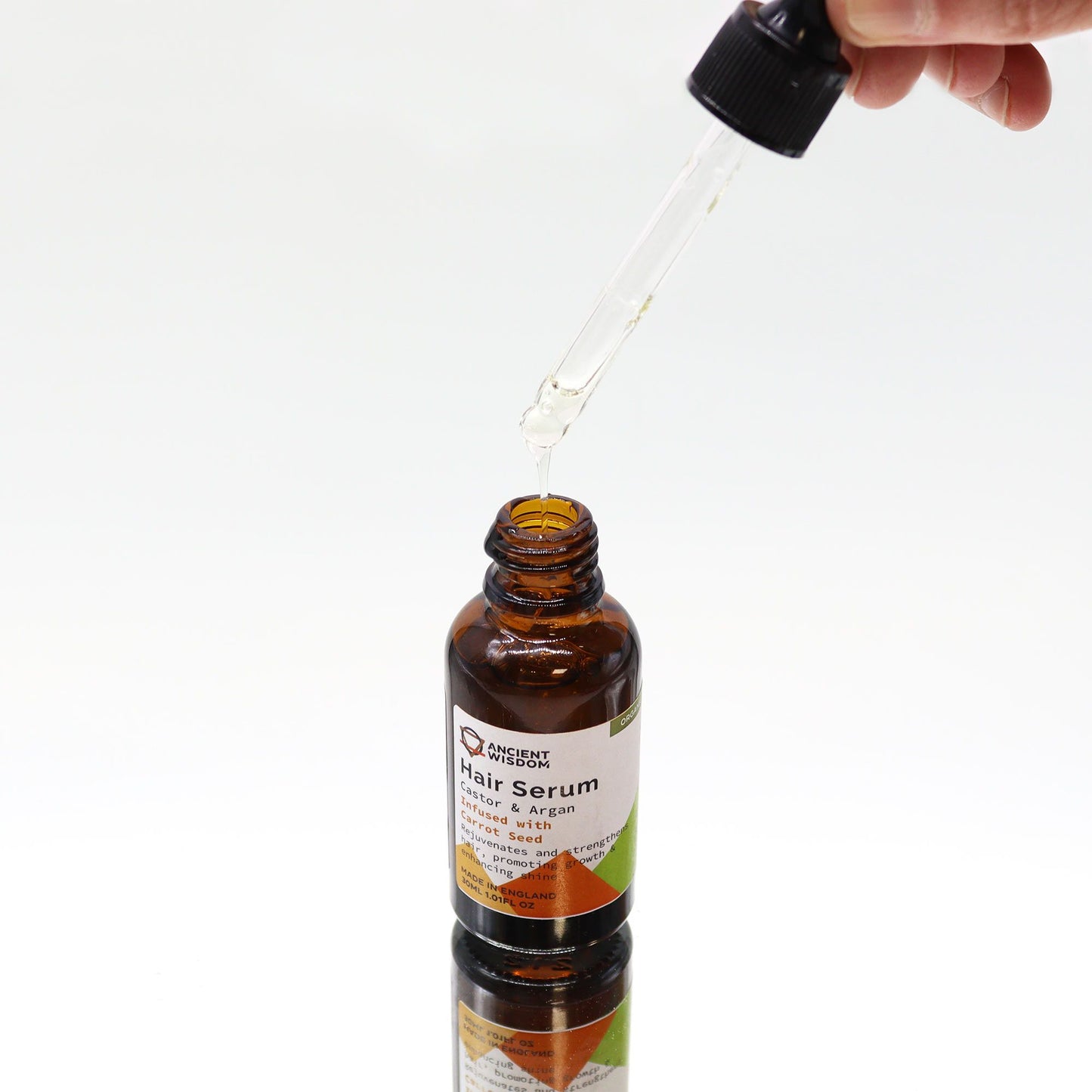 Bio hajszérum 30 ml – sárgarépamag-olajjal