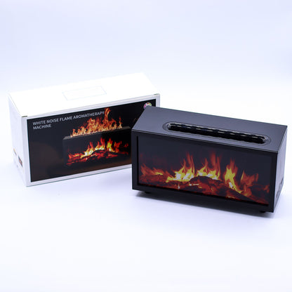 Színváltós USB aroma diffúzor – Lángoló hatás hangeffektusokkal