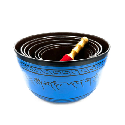 Kicsi csakra Szett – 7 hangtál (14–22 cm)